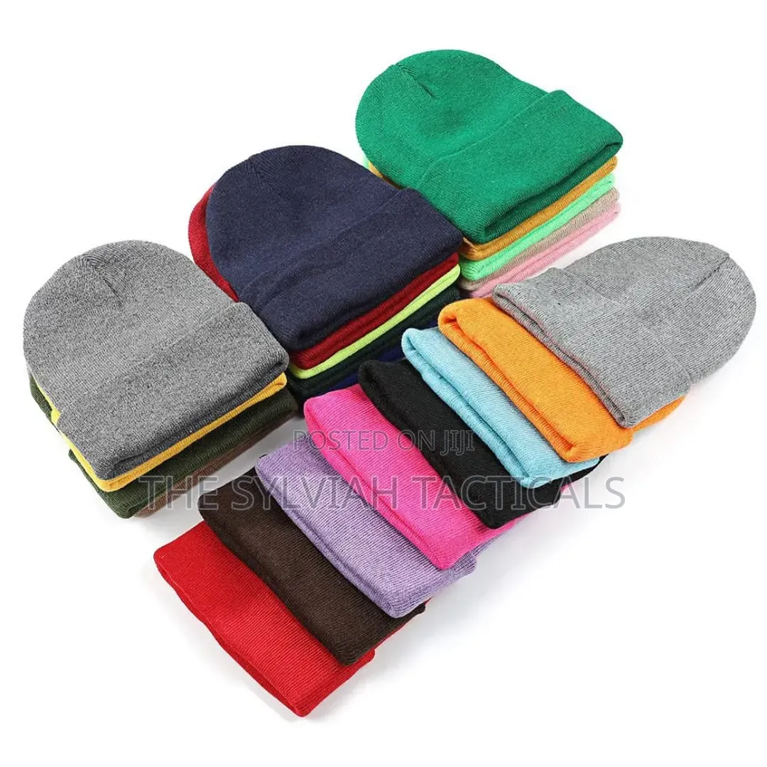 Autumn Winter Warm Knitted 100% Cotton Solid Color Checked Patterns
