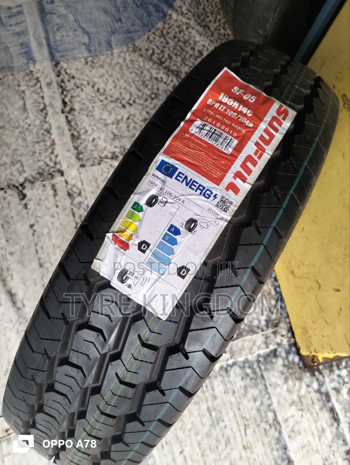 195r15c Sunful Tyres