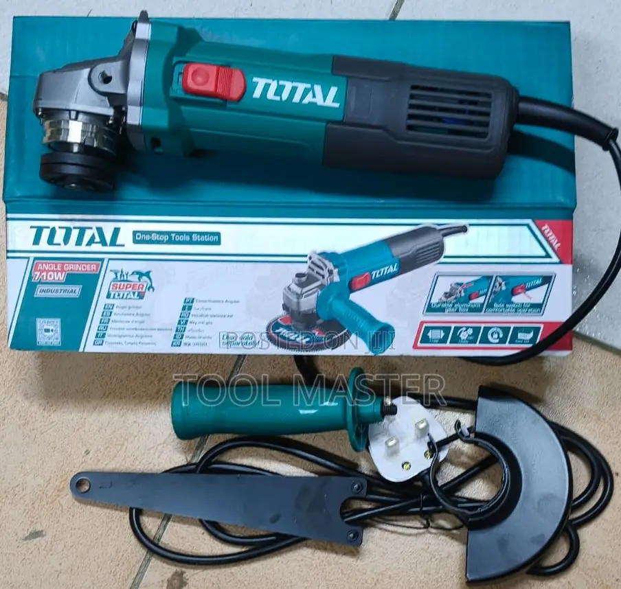 Total 710W Industrial Angle Grinder/Total Heavy-Duty 4" Angle Grinder