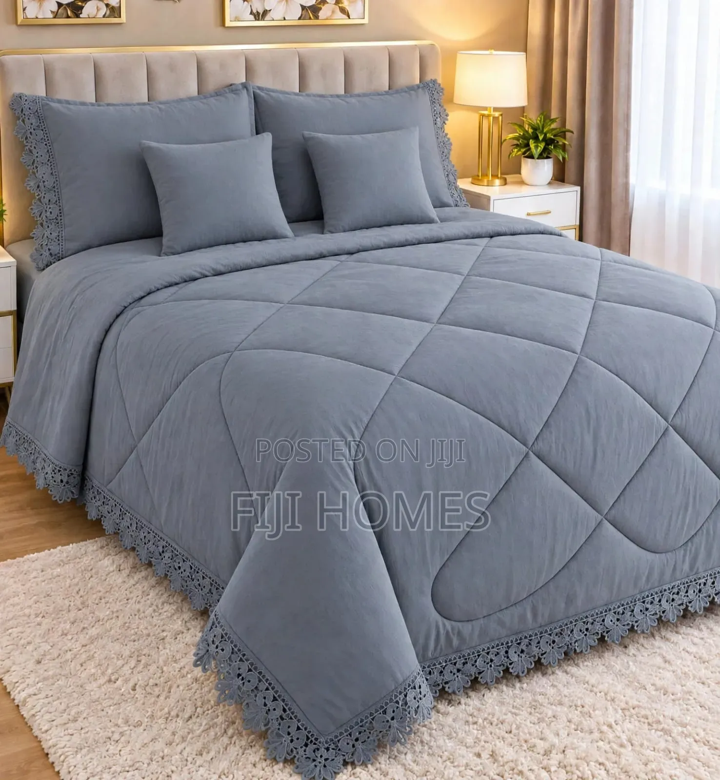 6pc Victorian Frill Duvet Set | RESTOCKED | 6x7