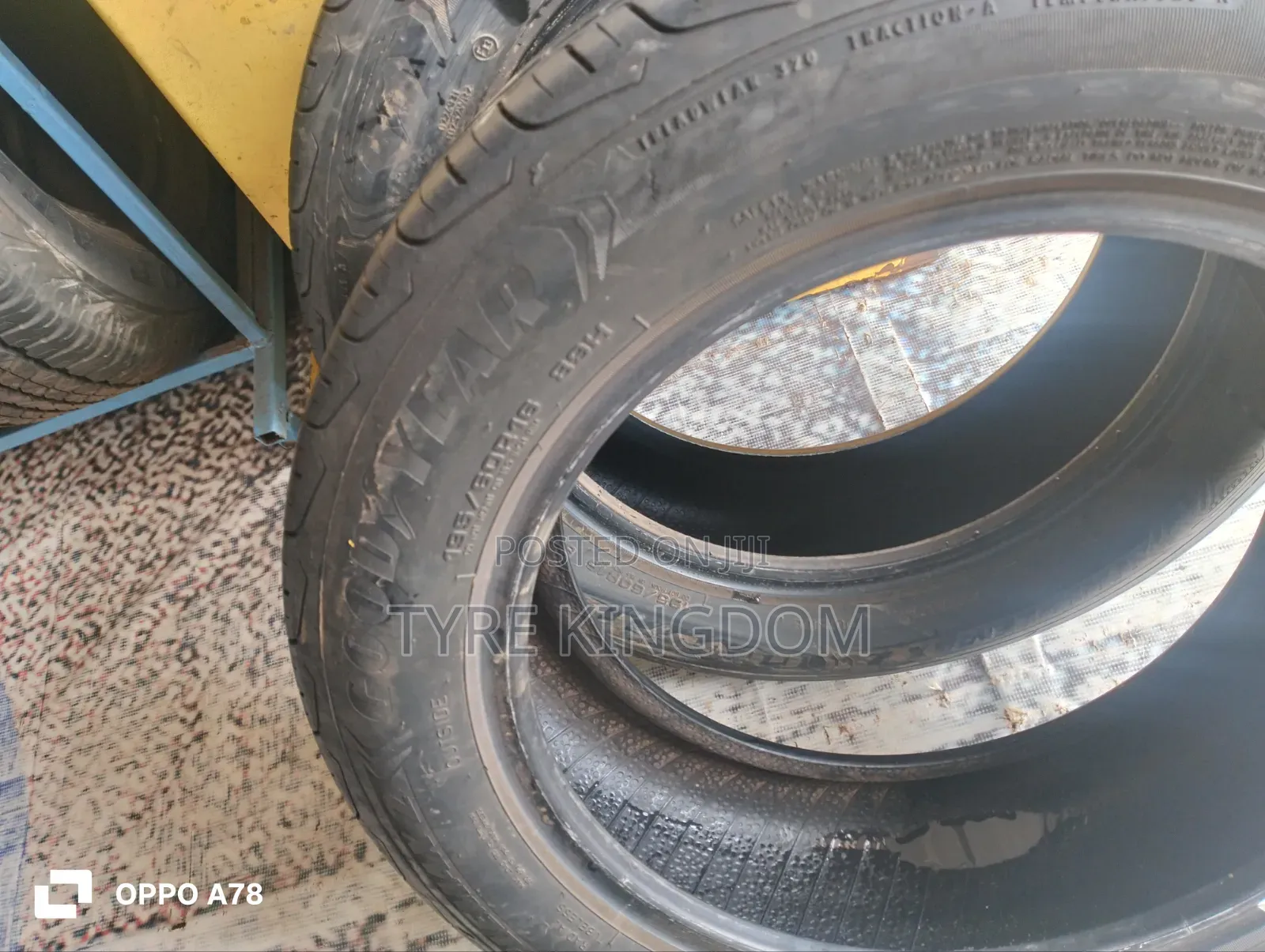 195/60r16 Slightly Used Goodyear Tyres 4pcs