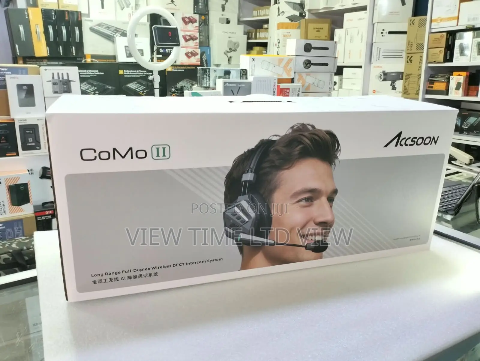 Accsoon CoMo II 1H8R Kit 9 Person – 1 Host + 8 Remote Headsets
