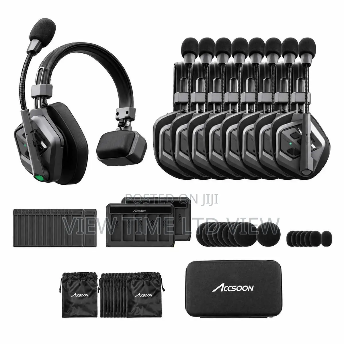 Accsoon CoMo II 1H8R Kit 9 Person – 1 Host + 8 Remote Headsets