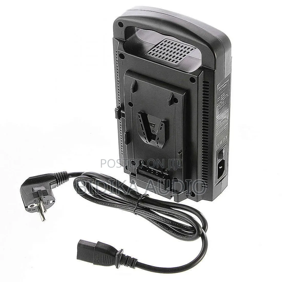 V-Mount/v Lock BP 2CH Dual Quick Battery AC Charger With DC