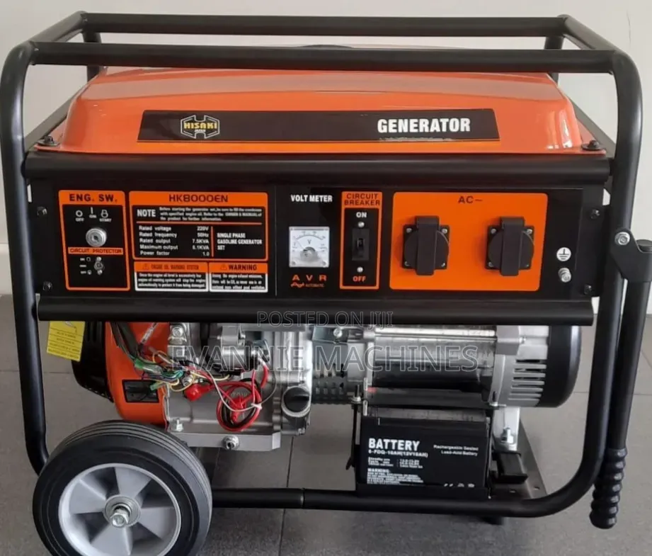 HK8000EN Gasoline Generator