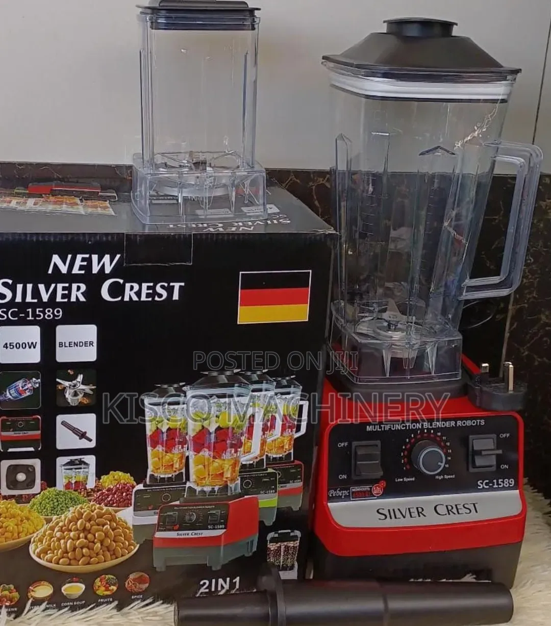 2 in 1 SILVERCREST COMMERCIAL BLENDER