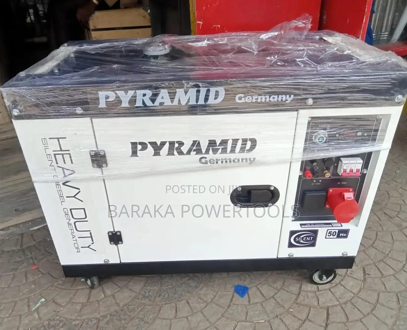 PYRAMID Germany Silent Diesel Generator