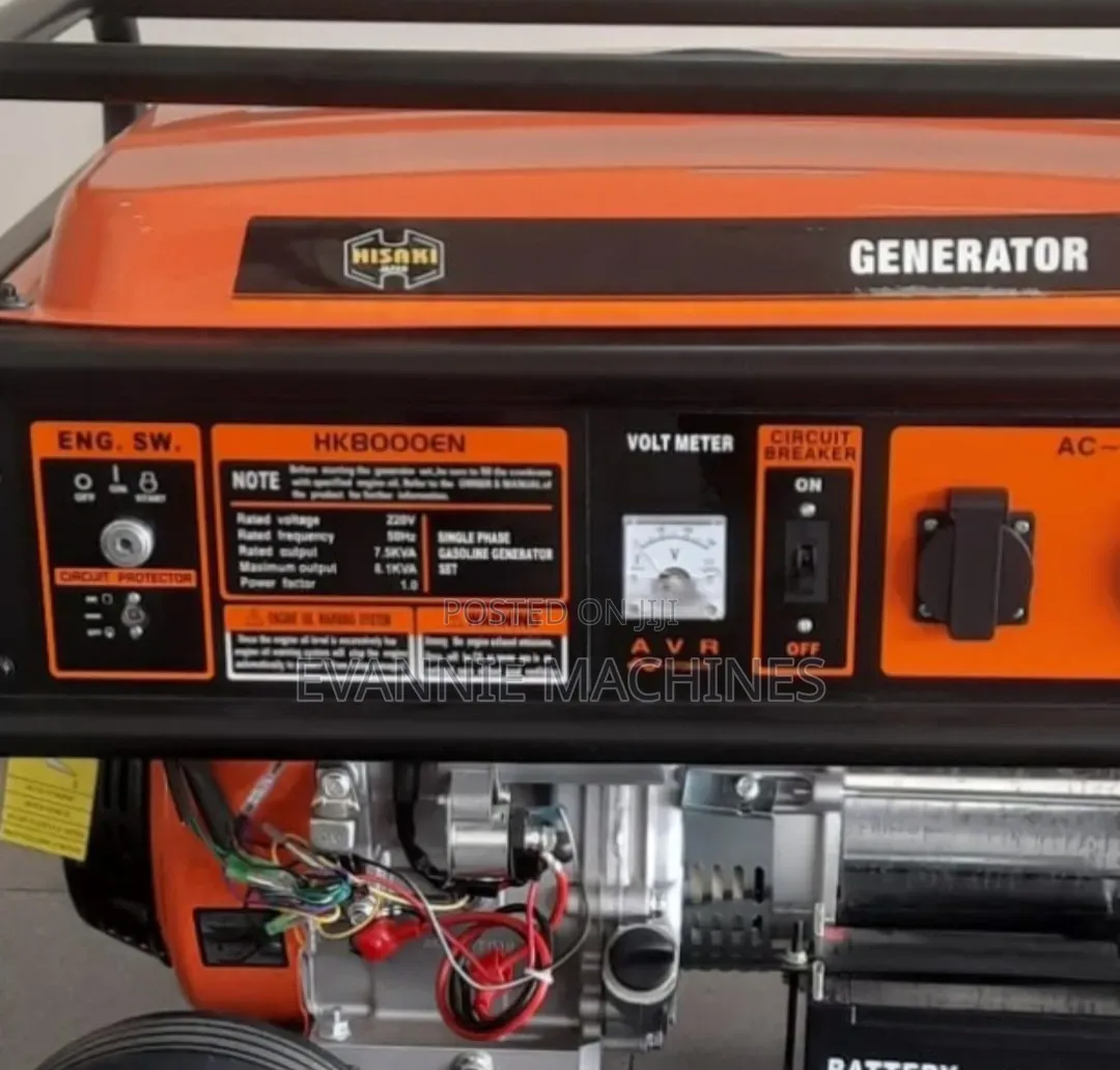 HK8000EN Gasoline Generator