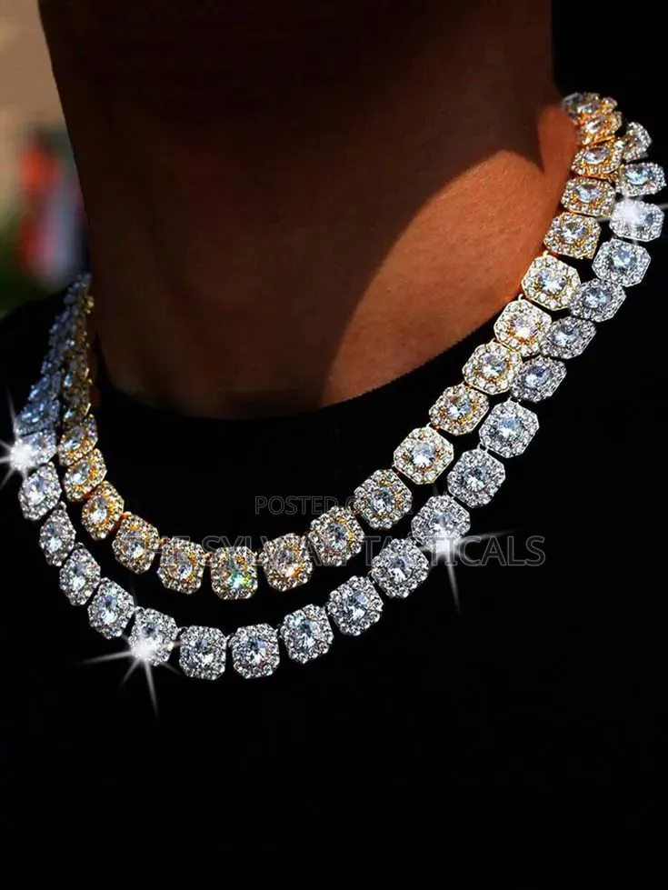 Hip Hop Designer Cuban Link Iced Out Legit Chains