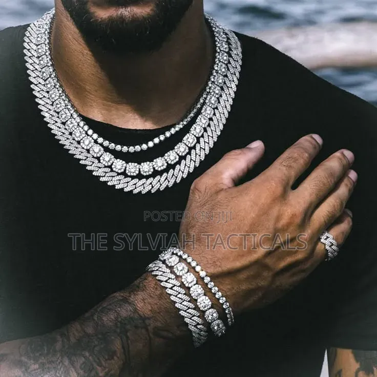 Hip Hop Designer Cuban Link Iced Out Legit Chains