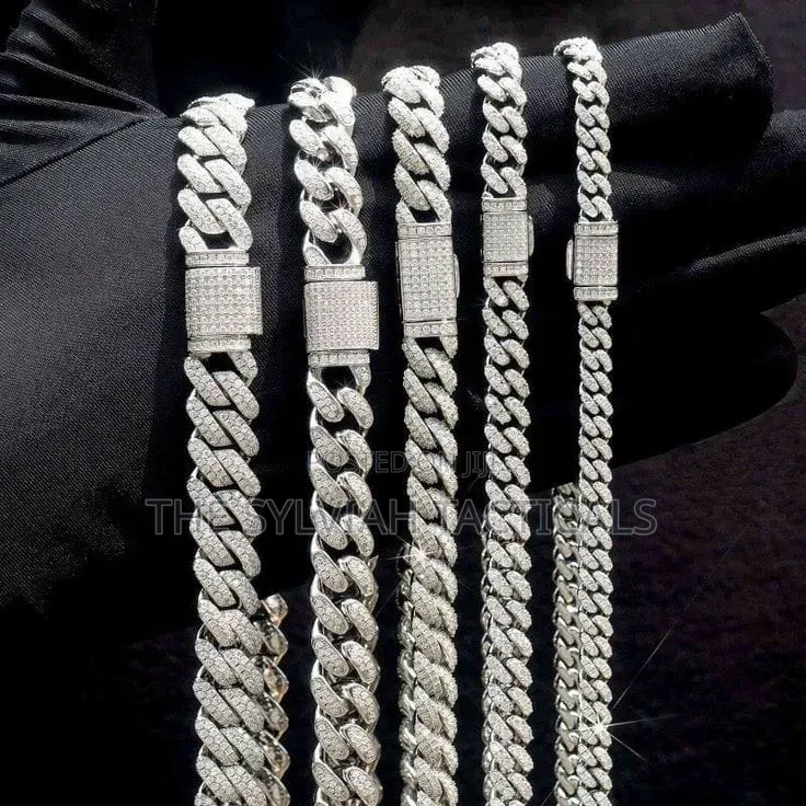 Hip Hop Designer Cuban Link Iced Out Legit Chains
