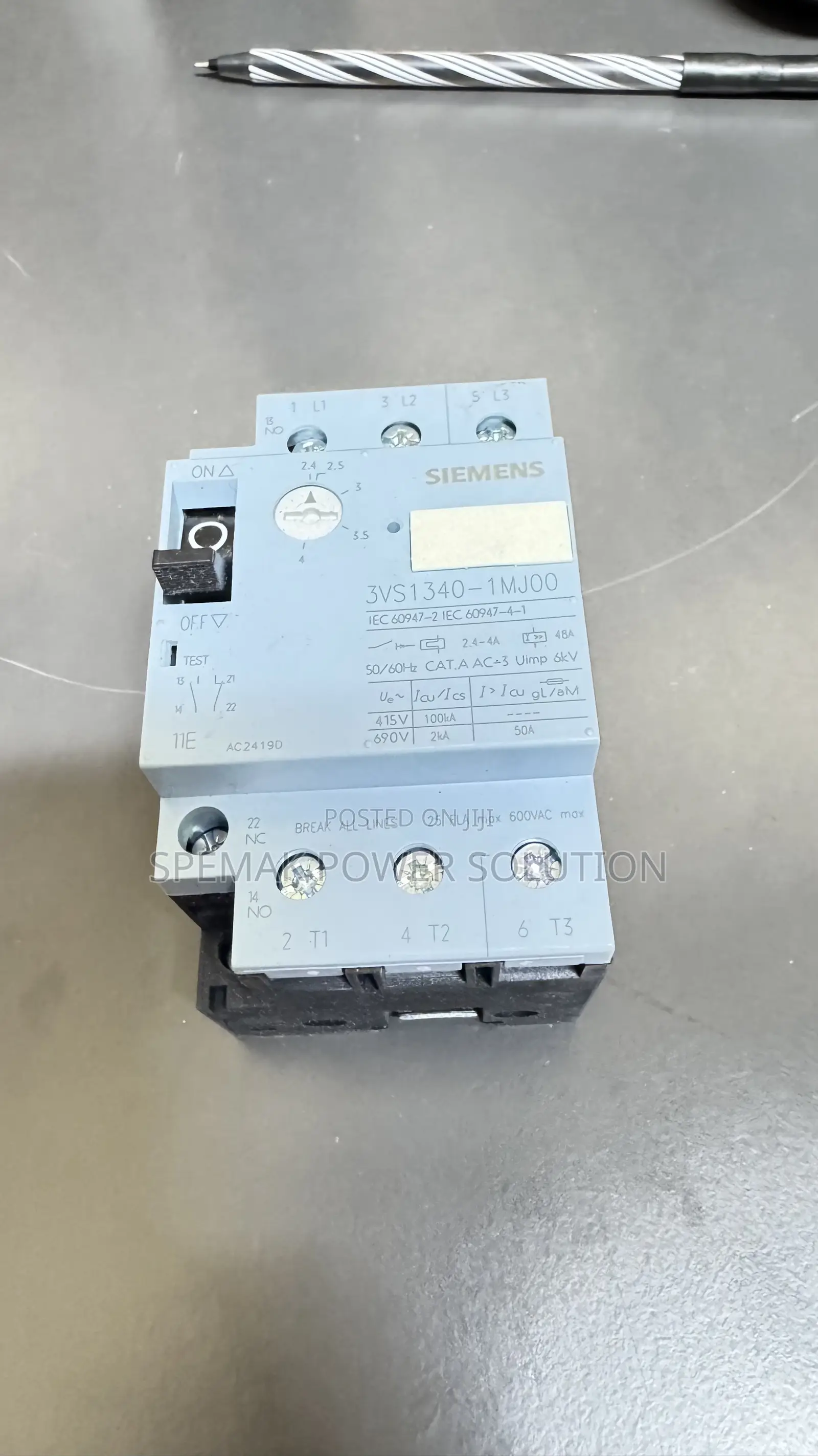 SIEMEN Motor Circuit Breaker 2.4 to 4