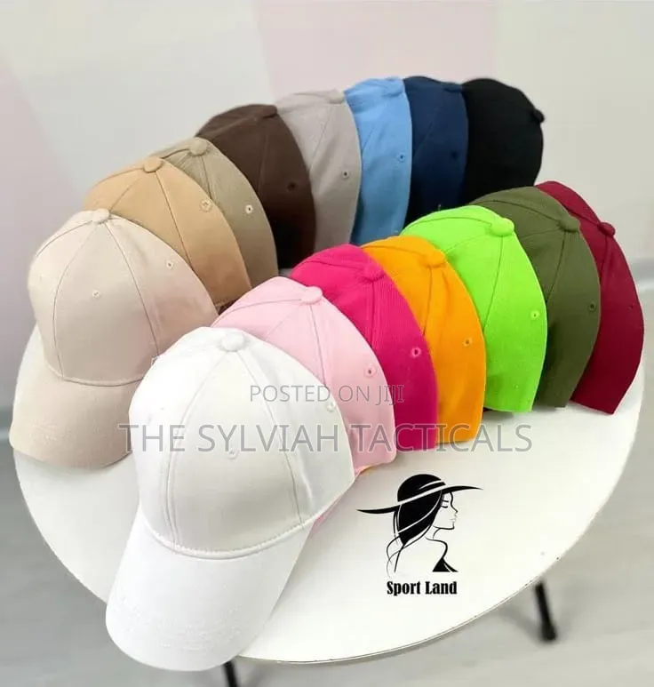 Plain Quality Branding Printing Unisex Baseball Caps