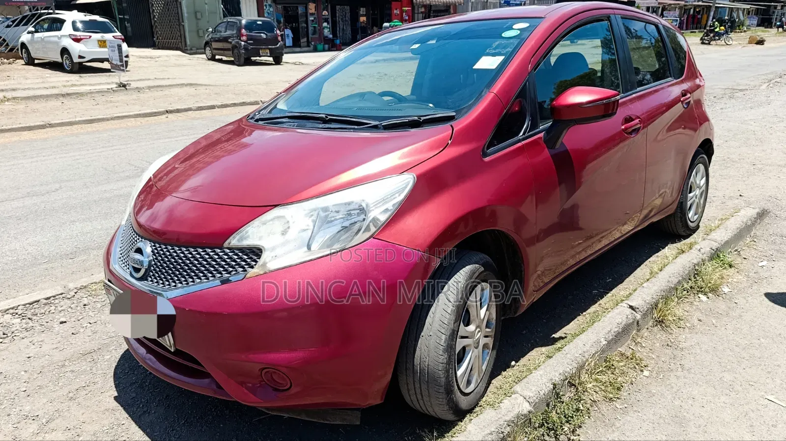 Nissan Note 2016 Red