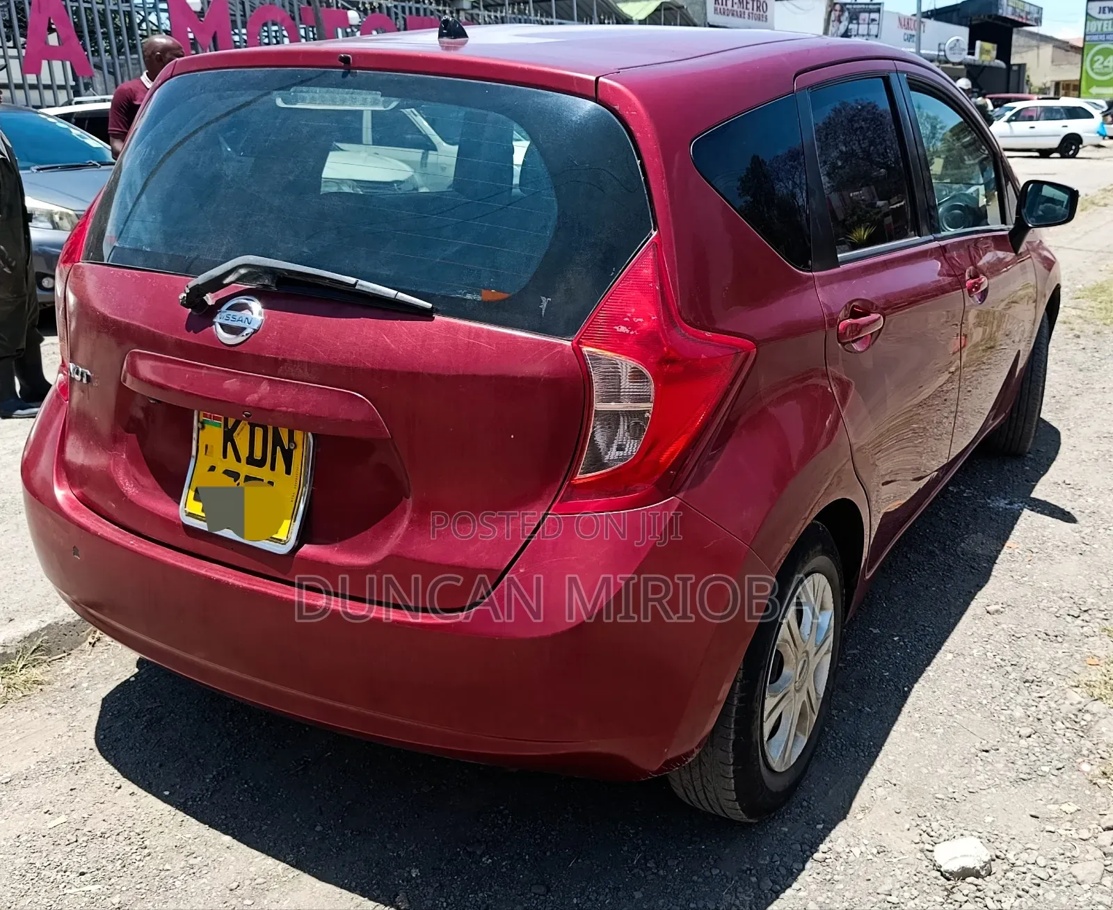 Nissan Note 2016 Red