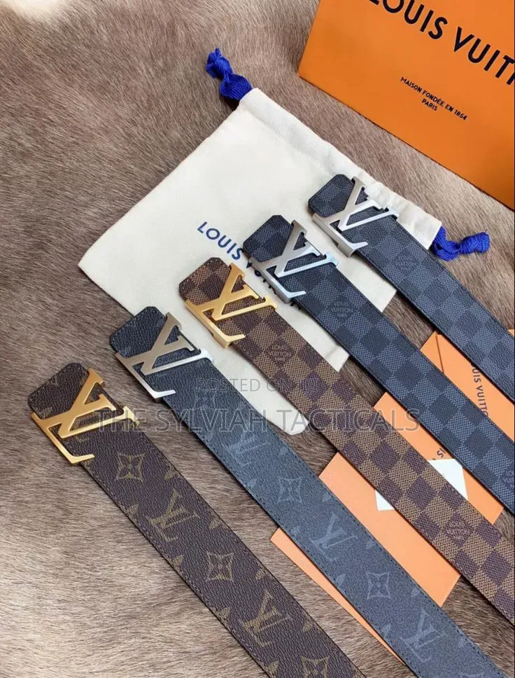 Louis Vuitton Paris Original Quality Leather Belts