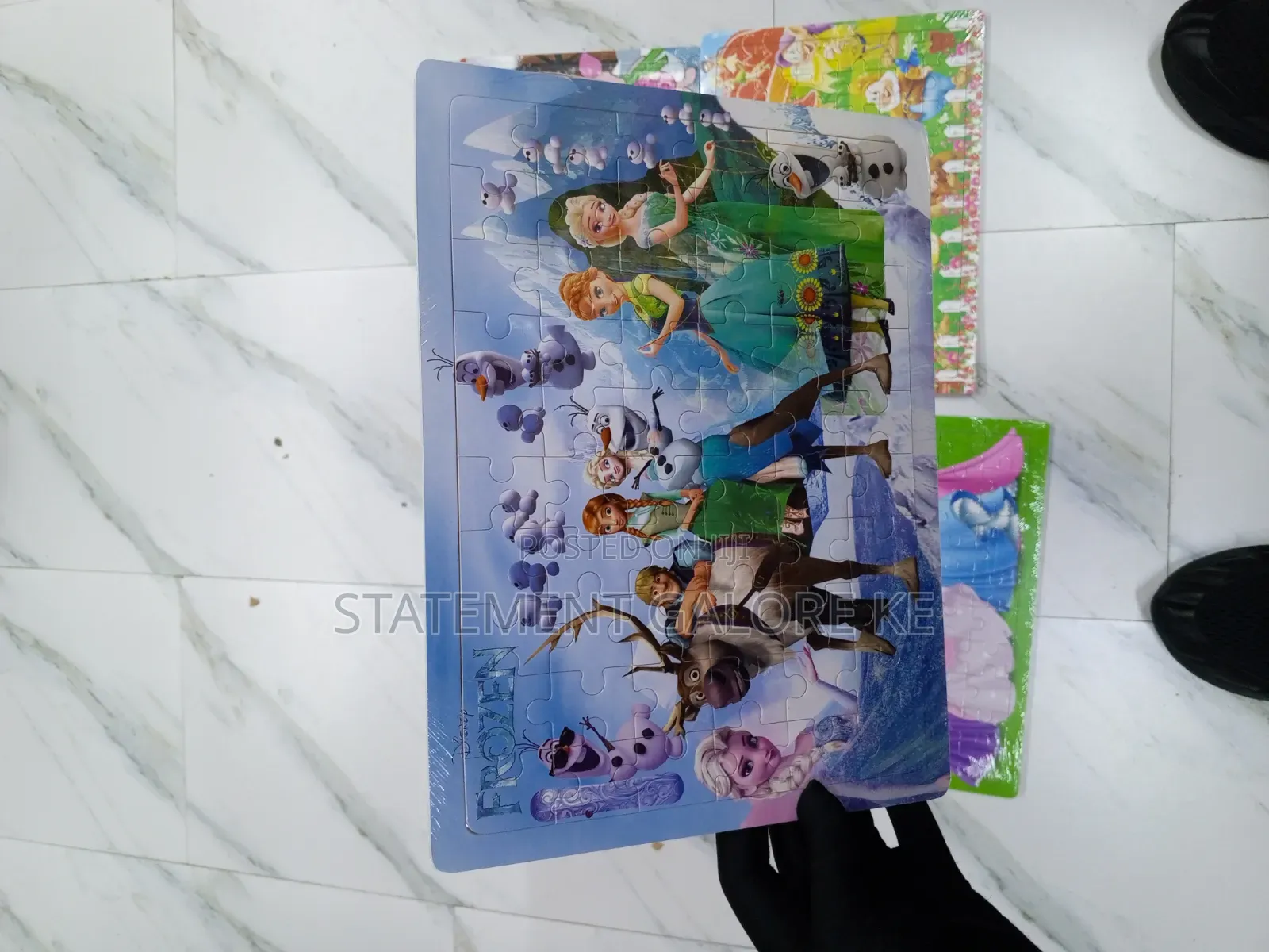 Wooden Cartoon Themed Puzzles