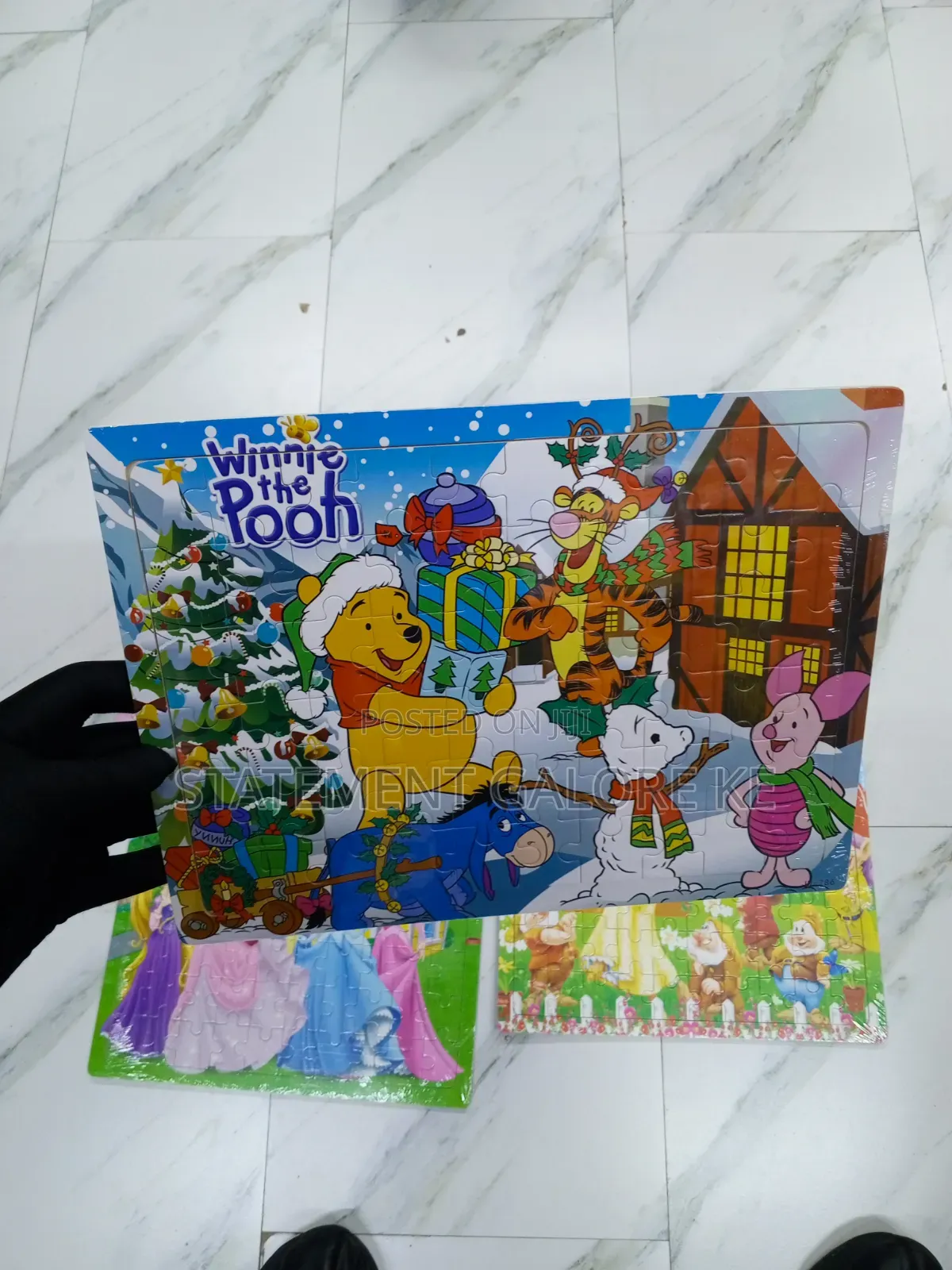 Wooden Cartoon Themed Puzzles