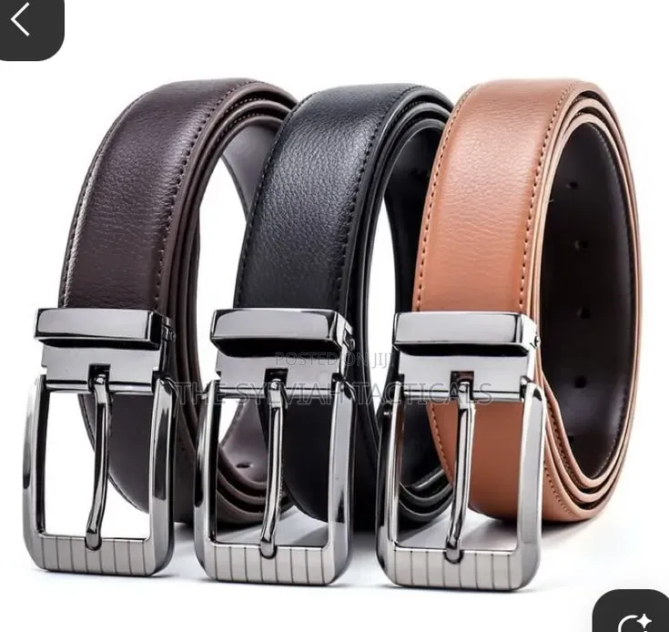 Double Sided Unique Legit Official Leather Belts