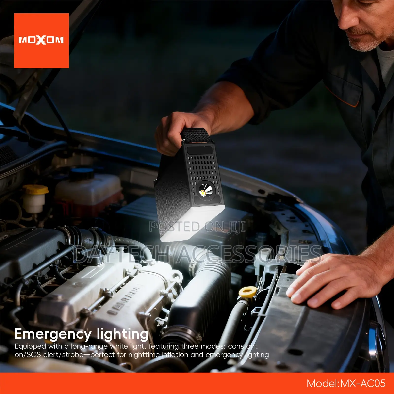 Moxom Jump Starter + Air Pump Multi-Functional Integrated Machine.