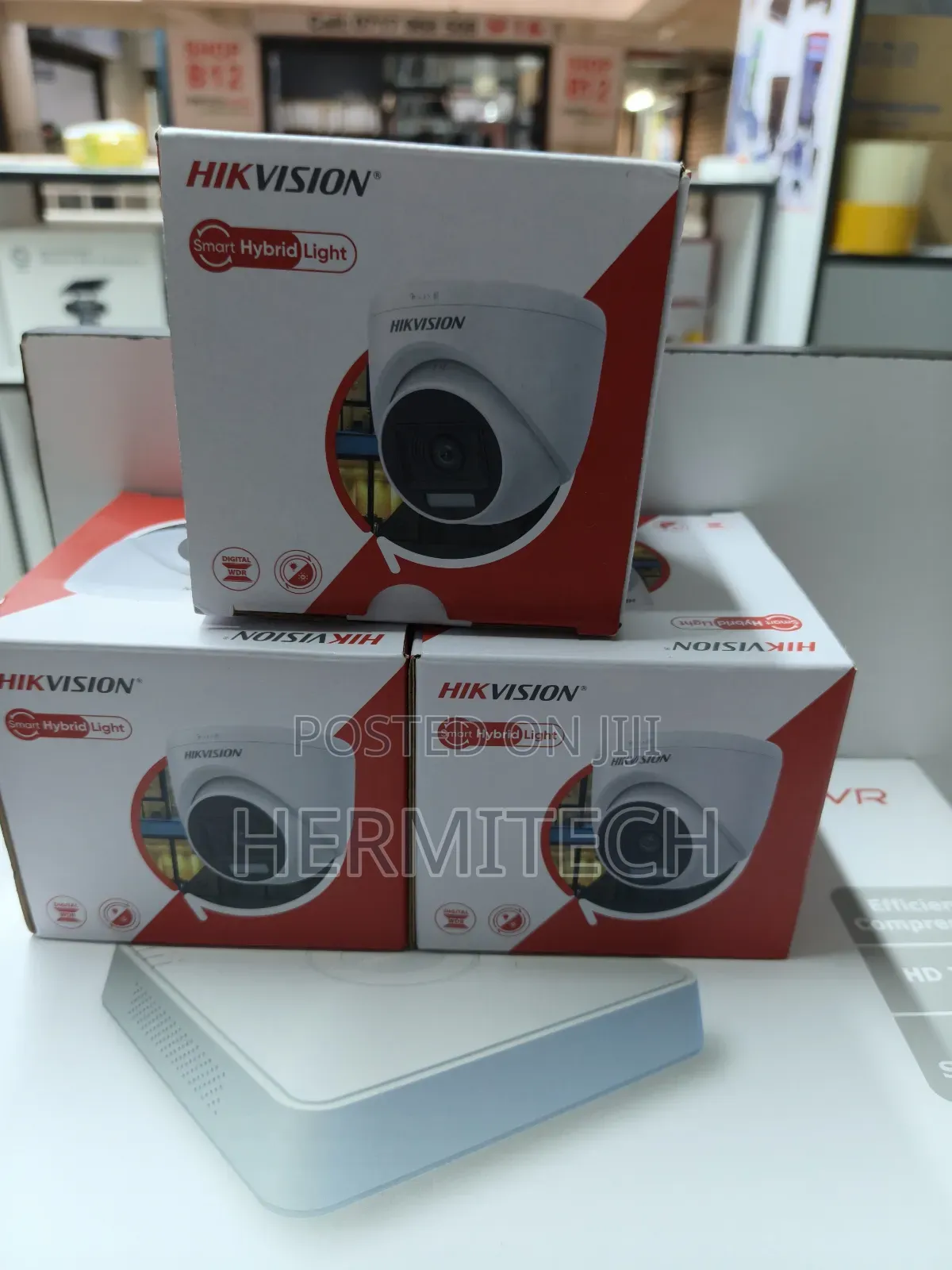 Smart Hikvision Hybrid CCTV for Commercial Security