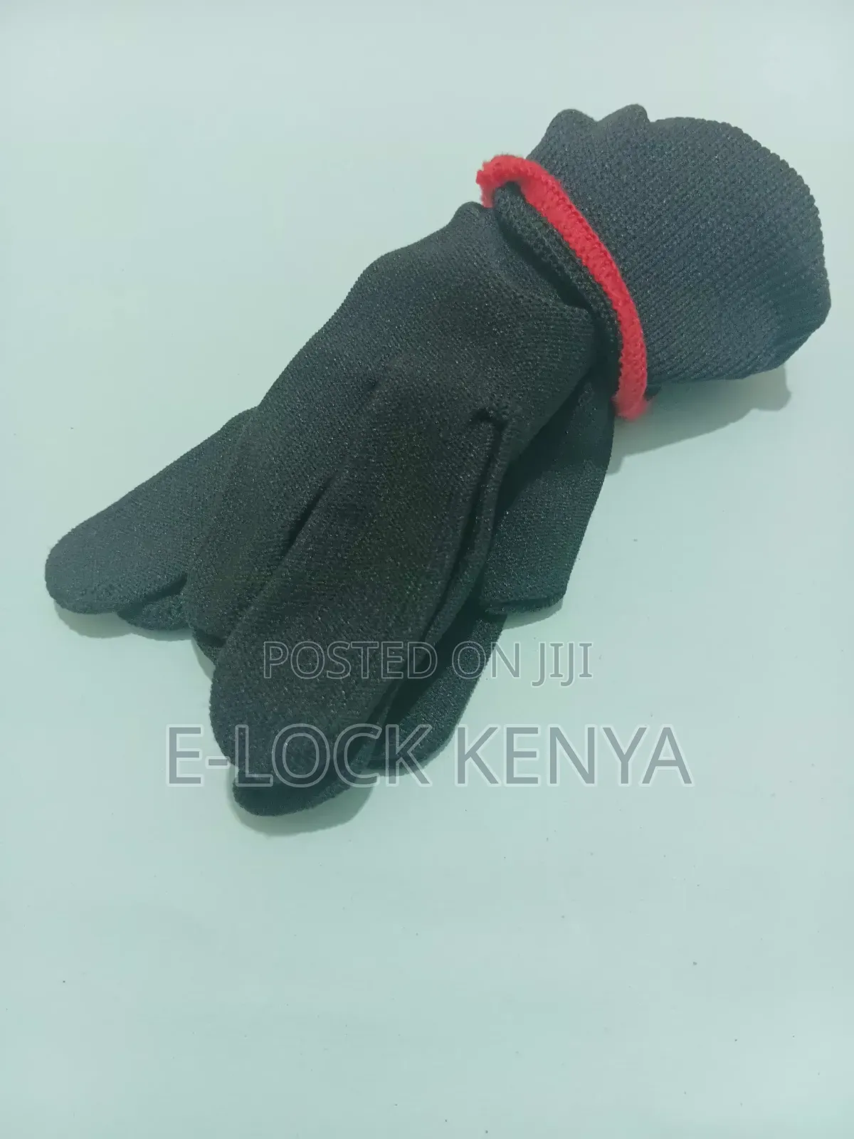Black Garage Gloves