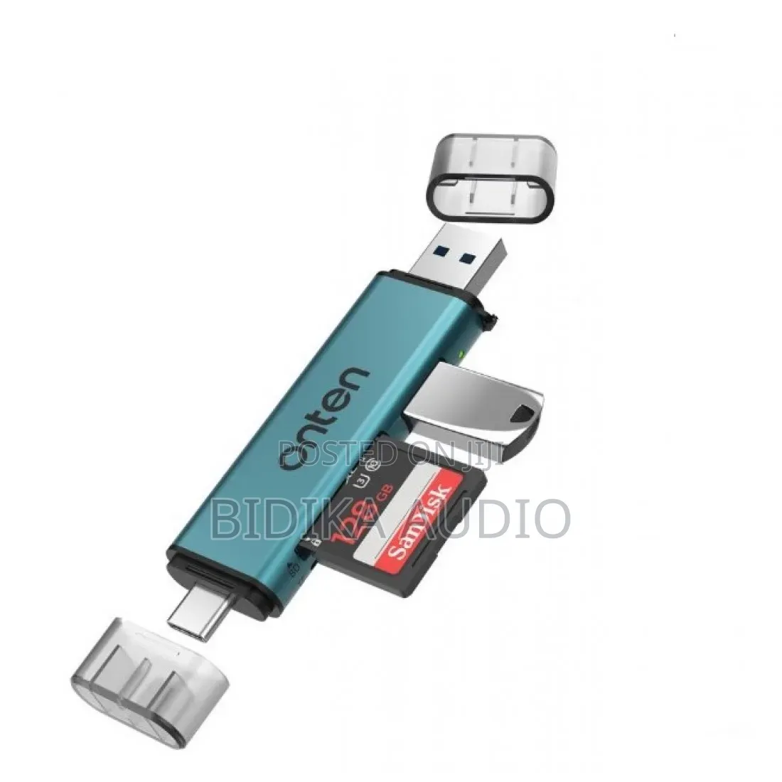 ONTEN USB-A USB-C 3.0 SD/TF Card Reader Hub