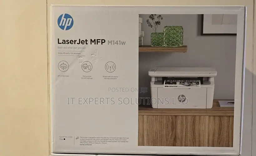 HP LaserJet MFP M141w Wifi Printer- Print Copy Scan