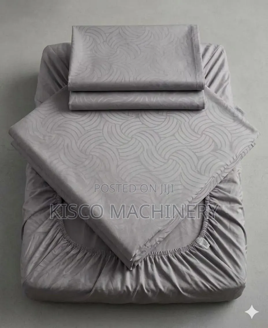 Plain Patterned Fitted Bedsheets Size 6by7