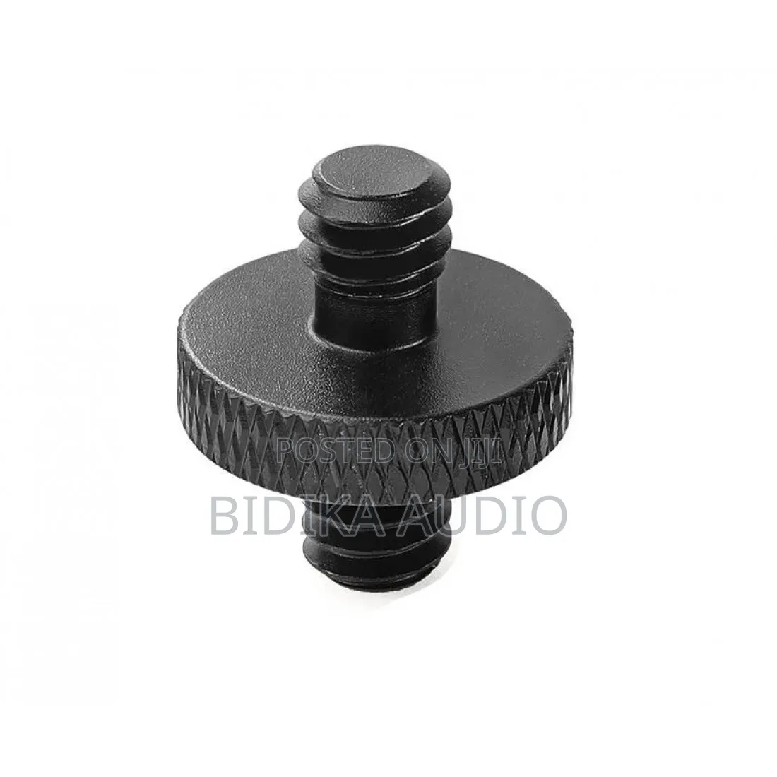 1/4" Male to 1/4" Male Double Threaded Screw Adapter