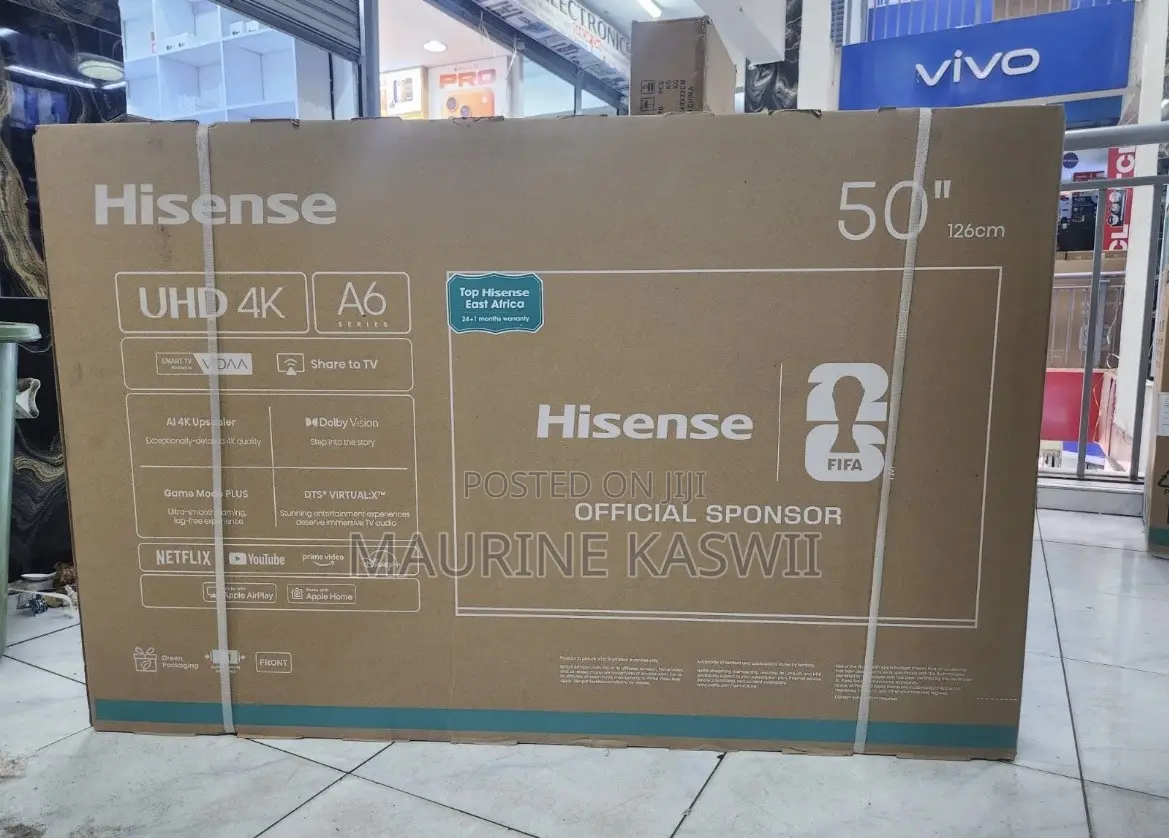 Hisense Smart 50A6 UHD