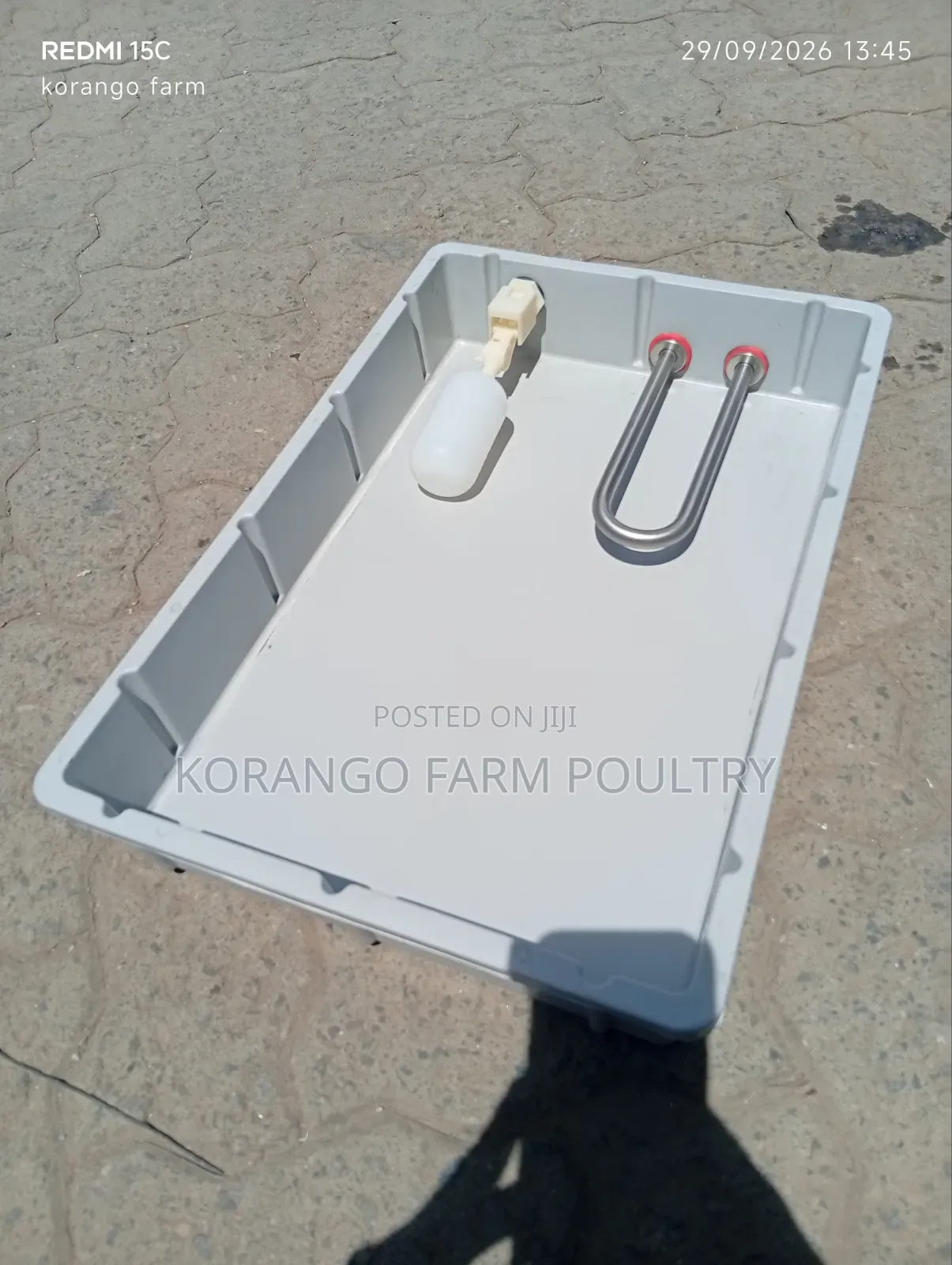 Incubator Water Tank