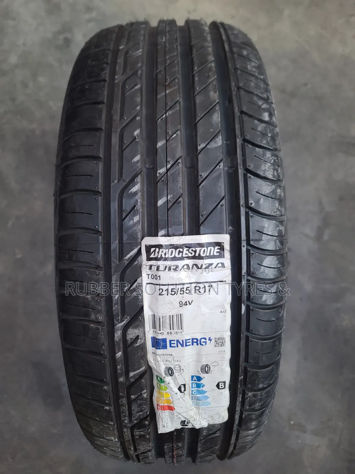 215 /55 R17 Bridgestone Tyres 94v Turanza T001