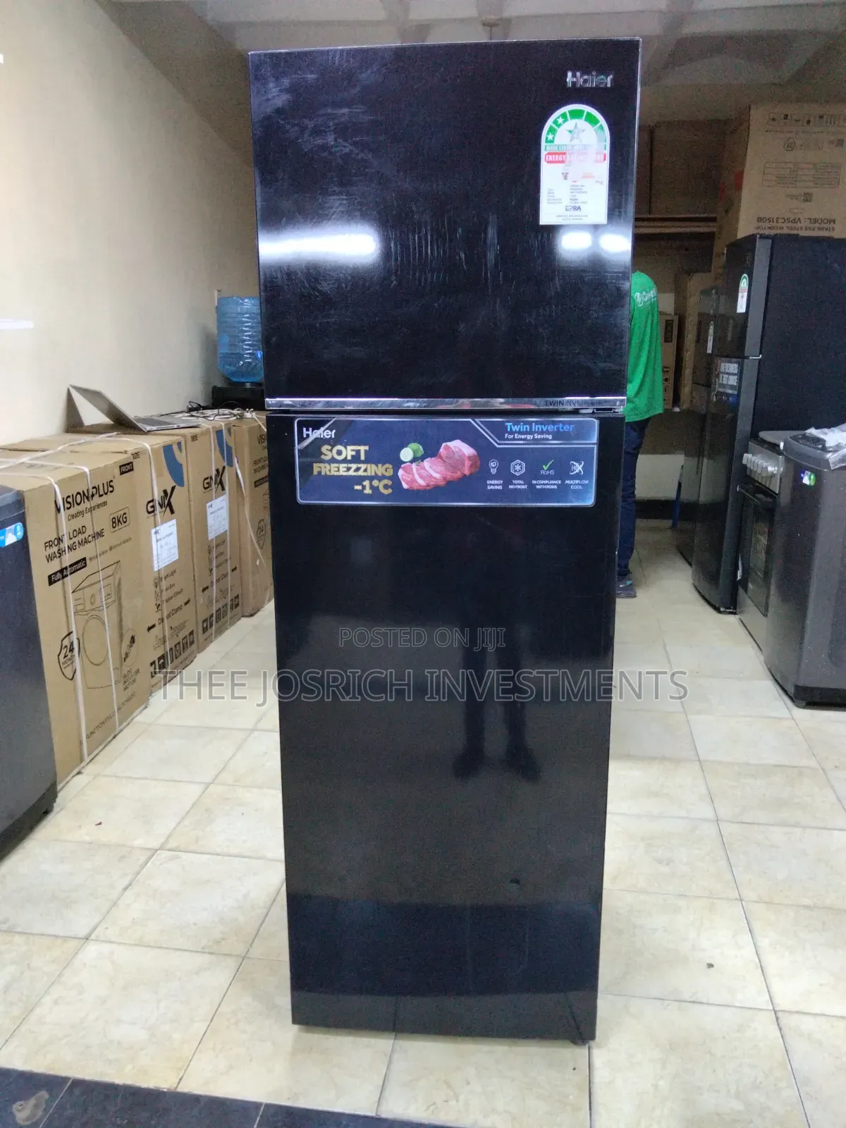 Haier 284 Litres Double Door Refrigerator No Frost Digital Inverter