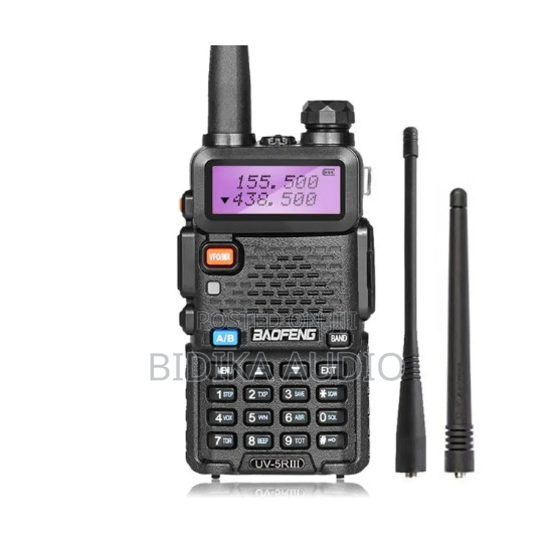 BAOFENG UV-5R III Tri-Band Two Way UHF/VHF Ham Radio