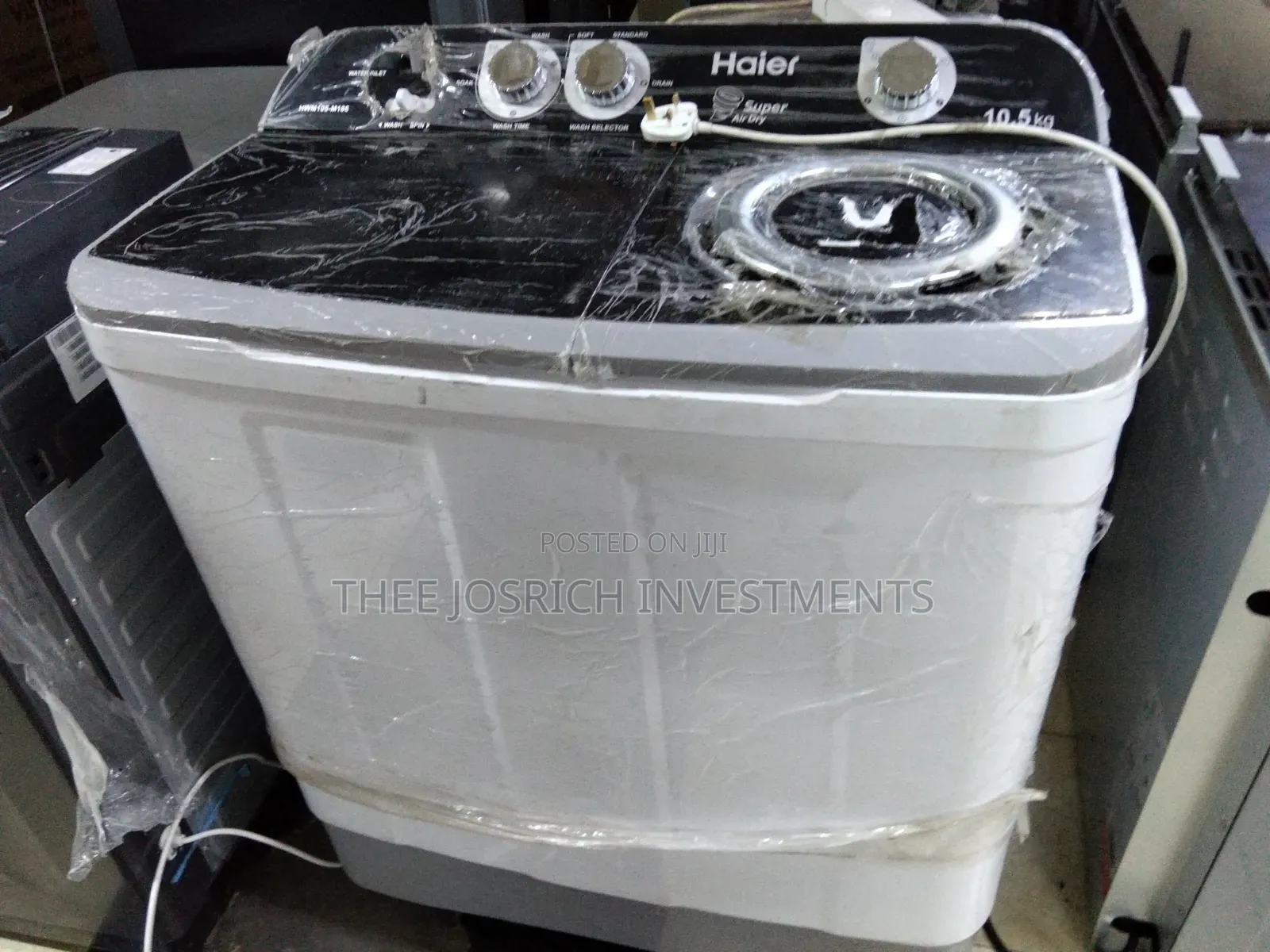 Haier 10.5 Kg Twin Tub Washing Top Load