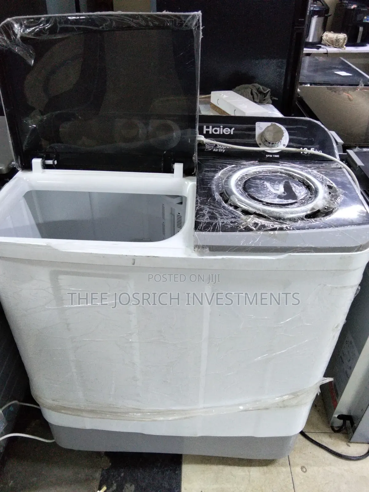 Haier 10.5 Kg Twin Tub Washing Top Load