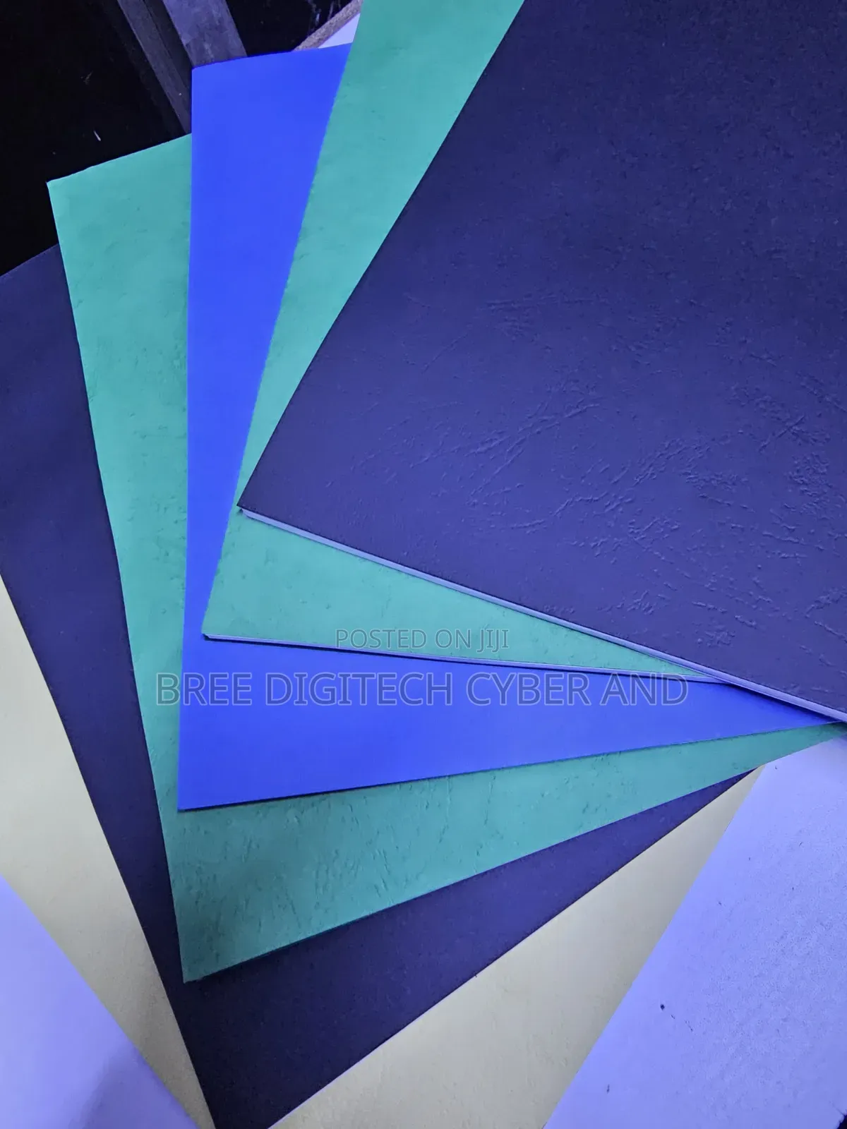 Assorted Colors Binding Services