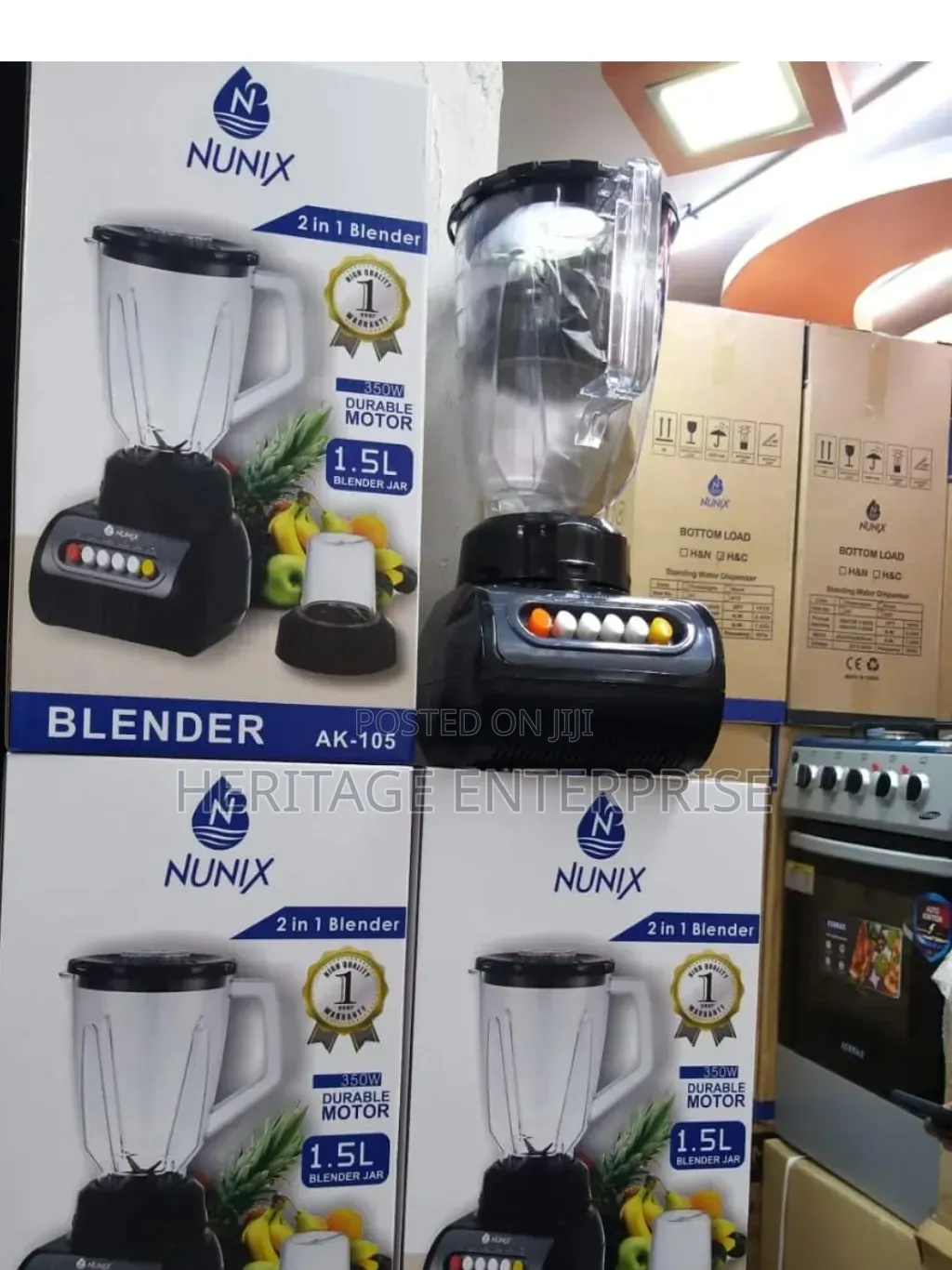 Nunix Blender Ak-105 350W 2 in 1
