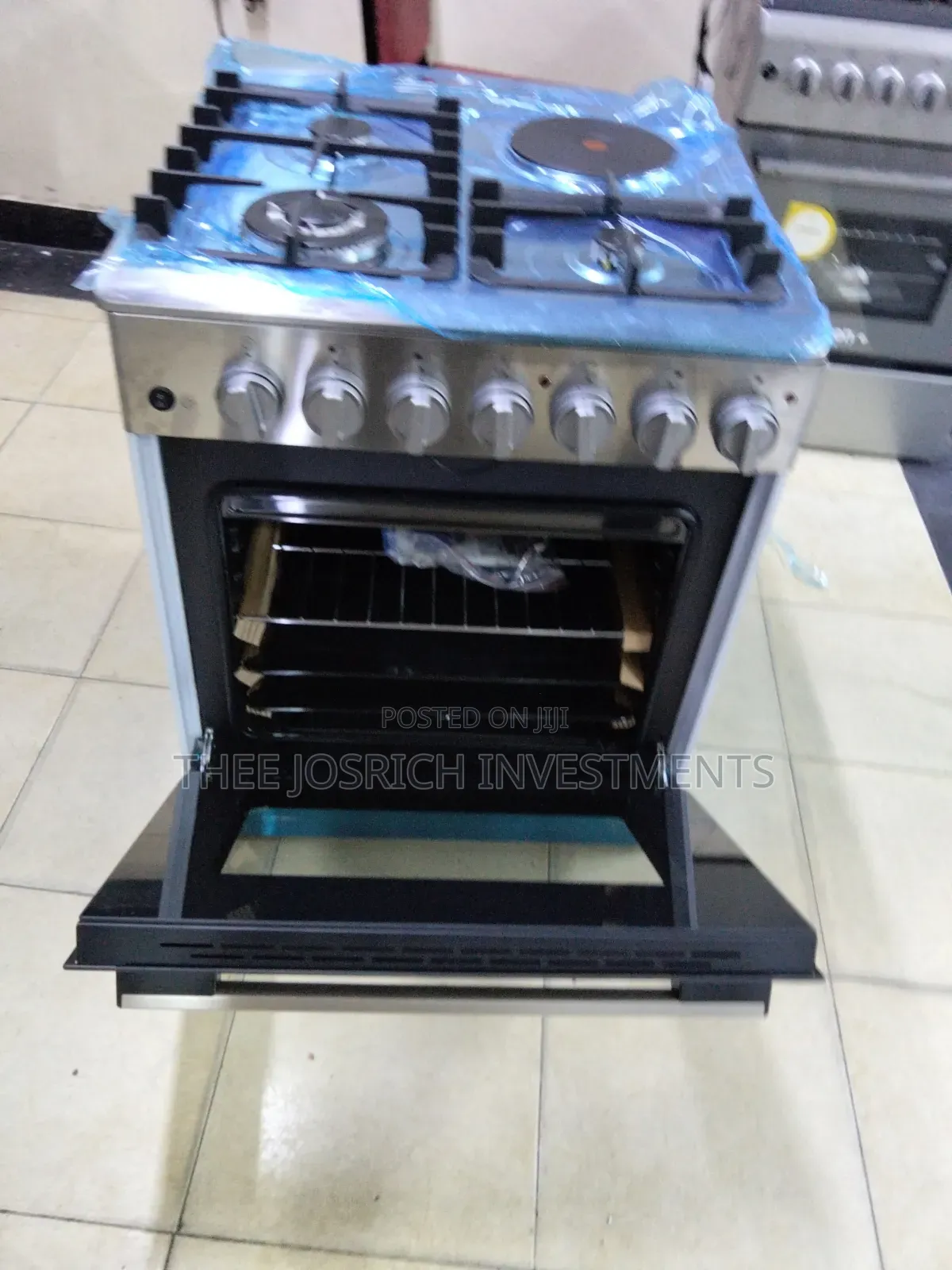Haier 3 Gas +1 Hot Rapid Plate, Wok Burner Sensors Size 60*60 Cooker