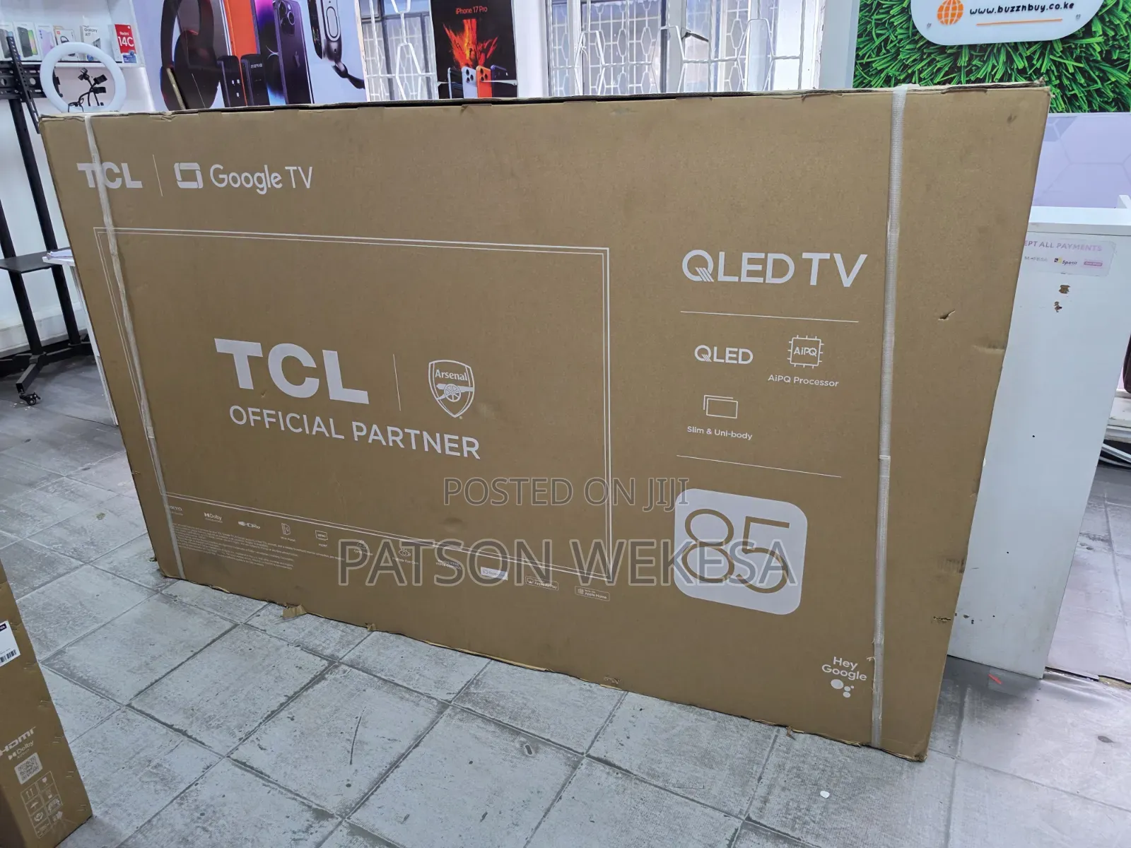 TCL 85p7k 85-Inch Ultra Hd Qled Smart Google TV