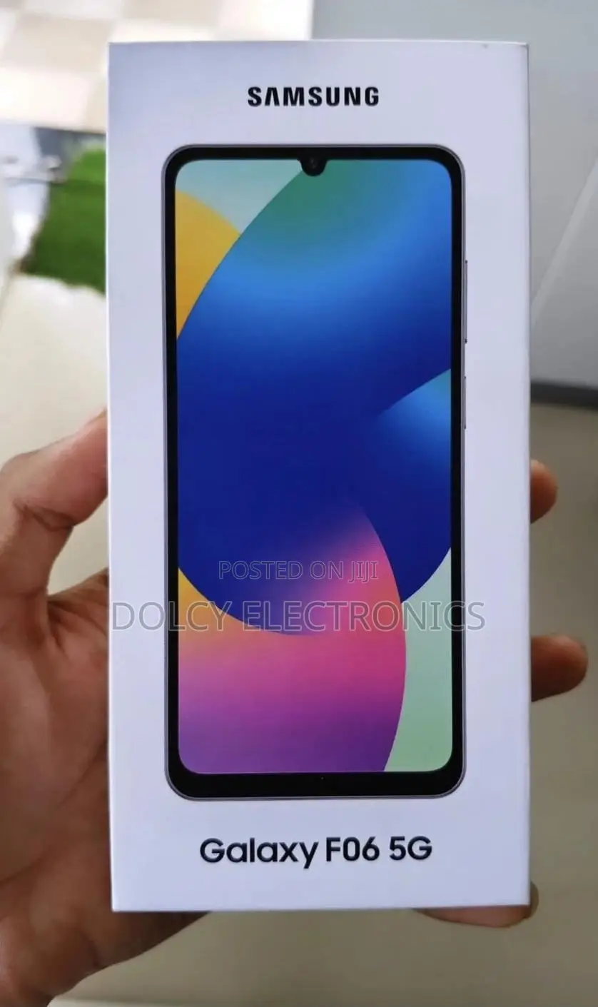 New Samsung Galaxy F06 5G 128 GB Black