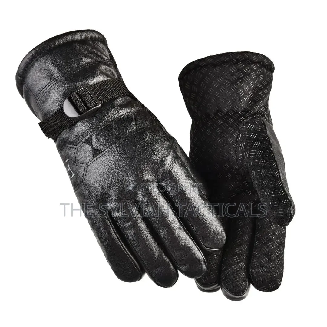 Sports Leather Riding Hiking Gym Games Gloves