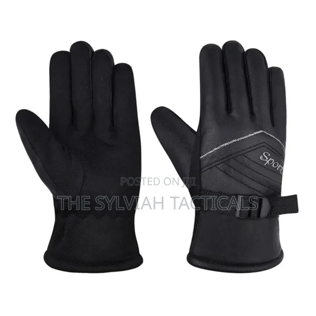 Sports Leather Riding Hiking Gym Games Gloves