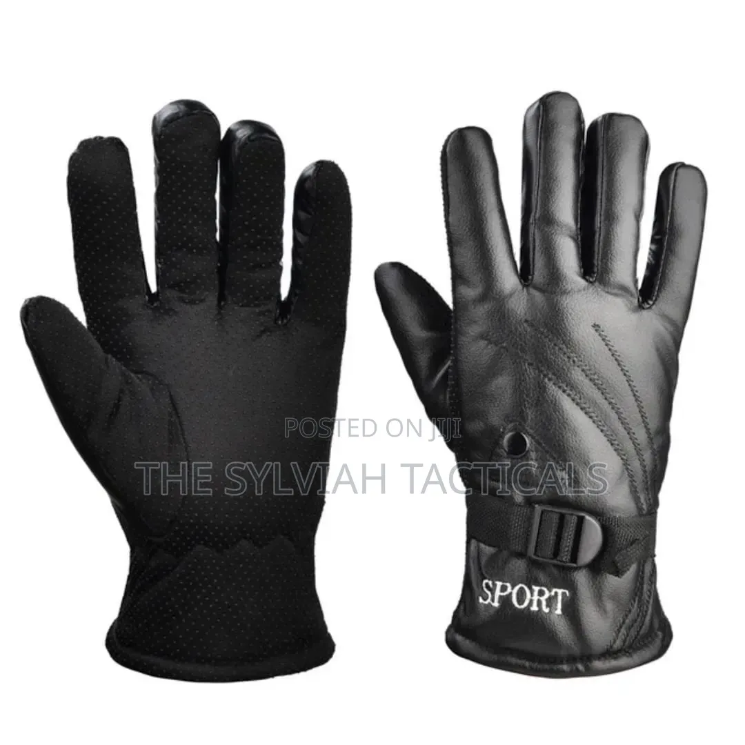 Sports Leather Riding Hiking Gym Games Gloves