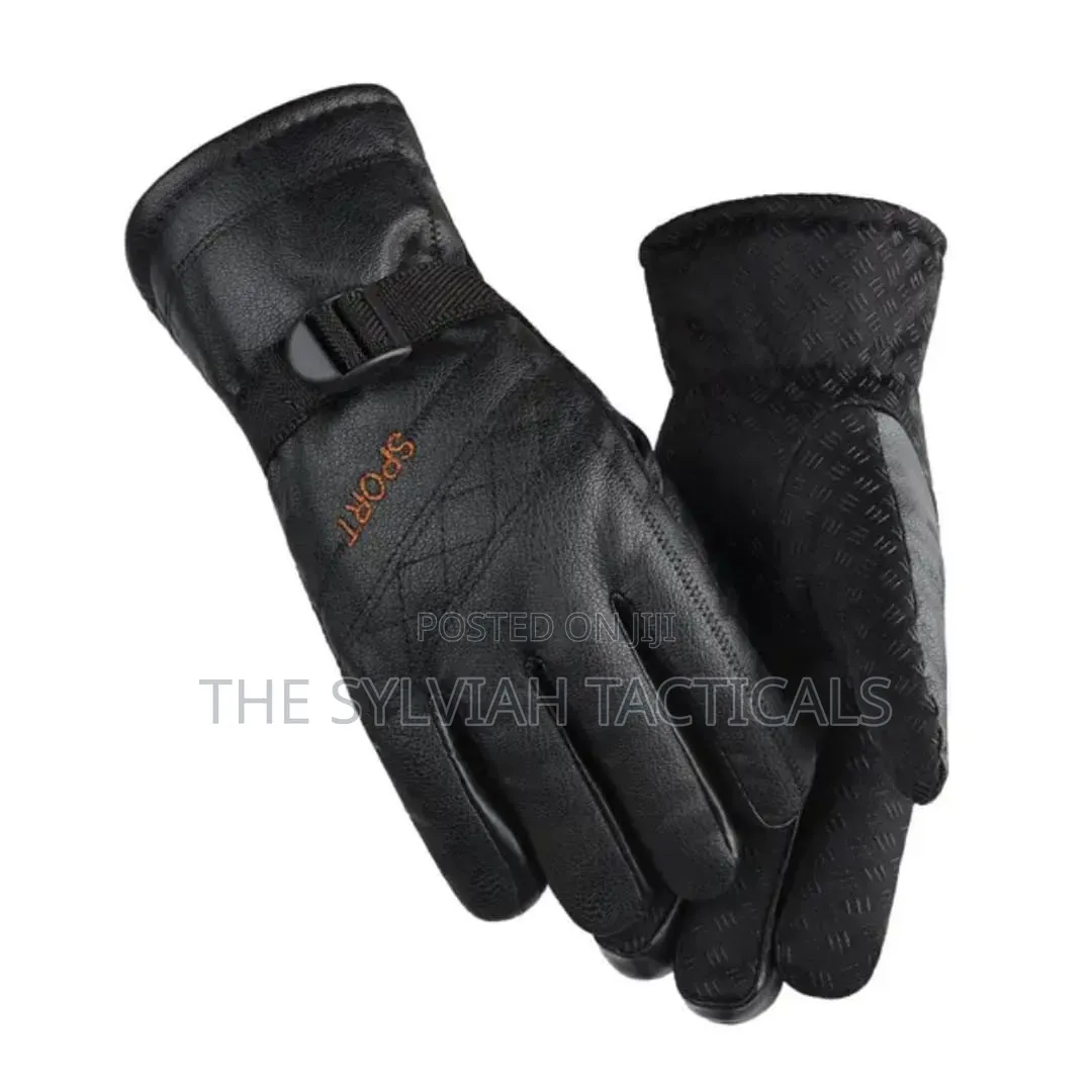 Sports Leather Riding Hiking Gym Games Gloves