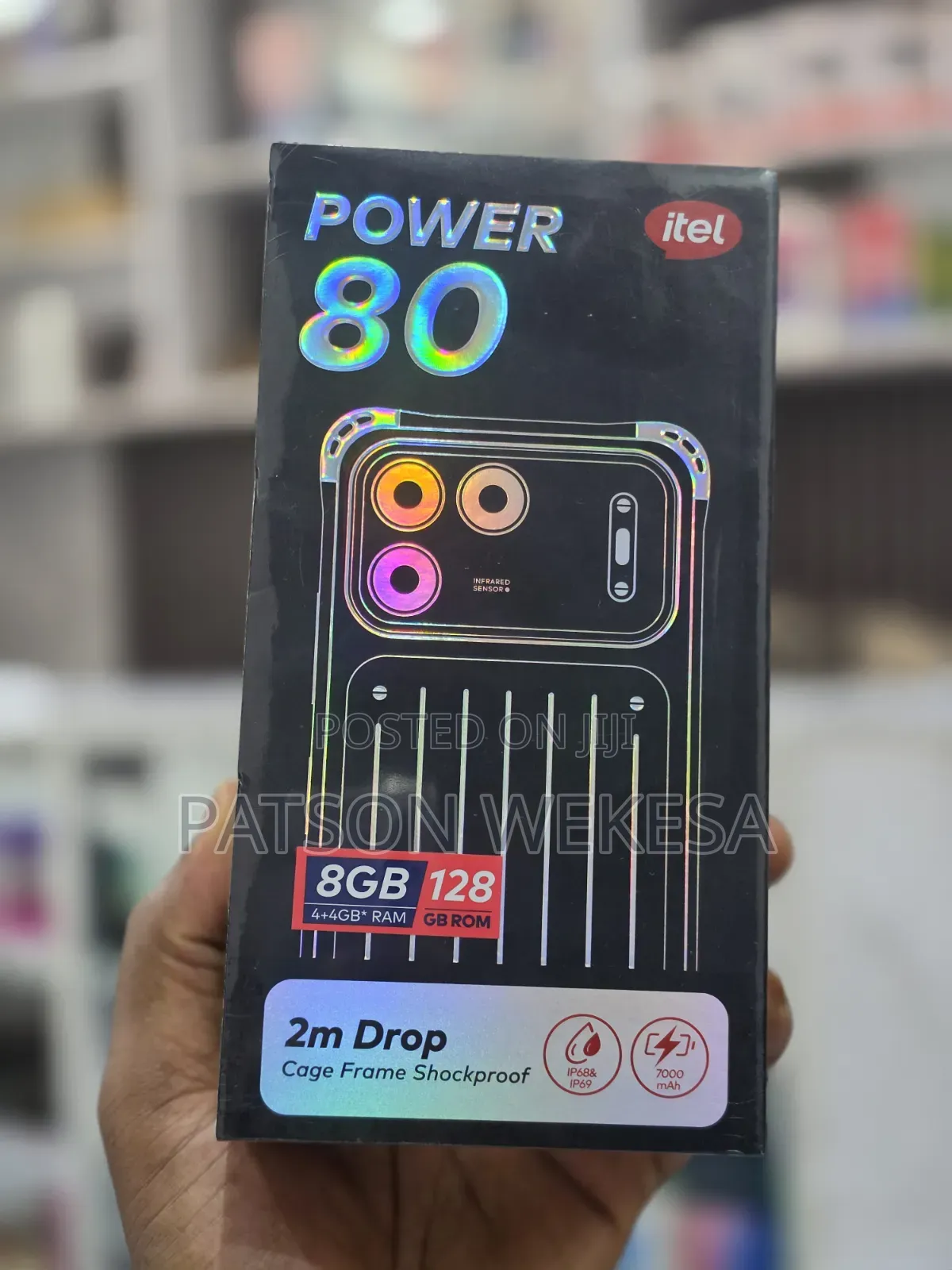 New Itel Power 80 128 GB