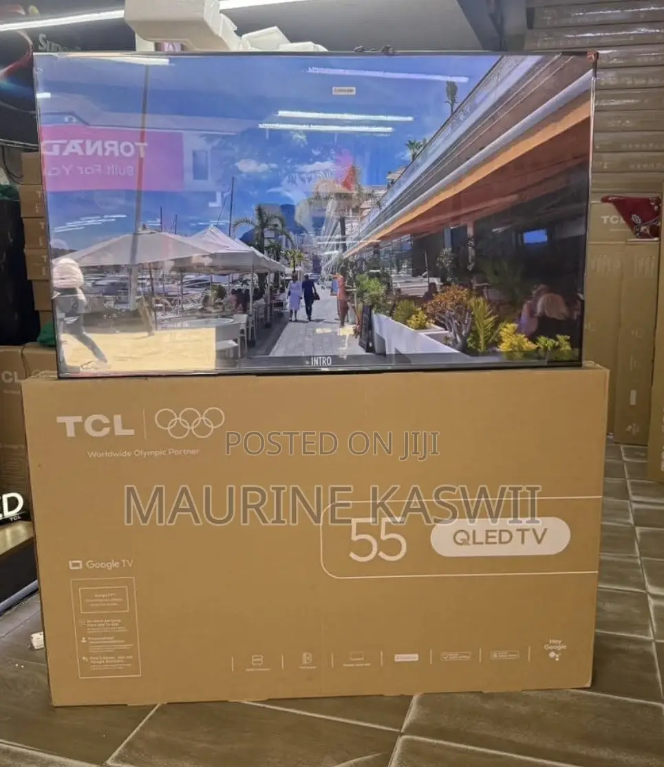 TCL 55”InchT6D Qled Frameless TV