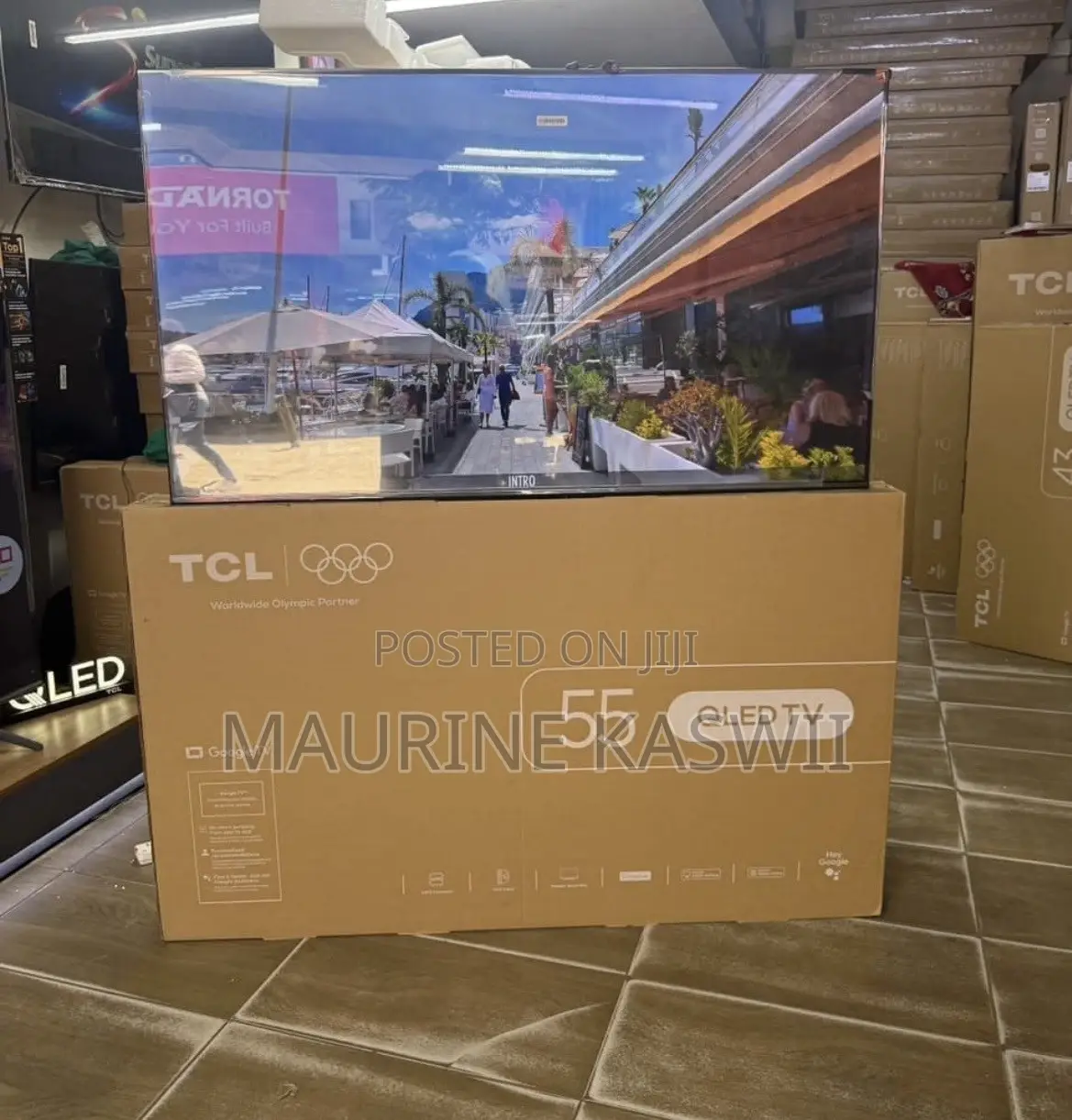 TCL 55”InchT6D Qled Frameless TV