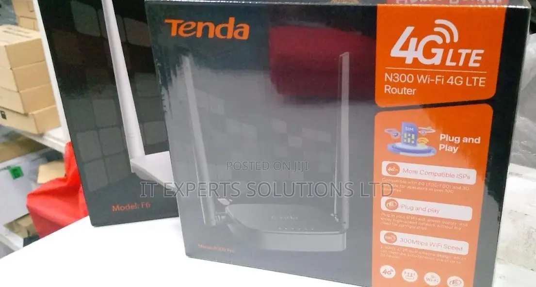 Tenda 4G03 Pro N300 Wi-Fi 4G LTE Router